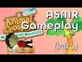 {ASMR} | Animal Crossing Happy Home Paradise: Intro | Mouth Sounds, Soft Whispering &amp; Button Clicks
