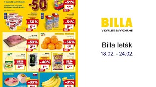 Billa Leták 18.02. - 24.02.