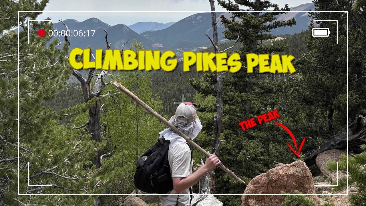 Pike's Peak Climb! First episode of the Full 14er series! 1/58