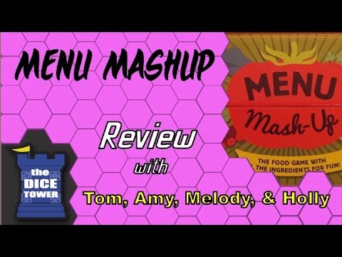 Menu Mash Up Board Game Boardgamegeek