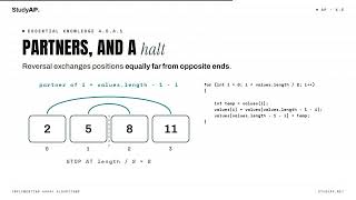 AP Computer Science A 4.5 — Implementing Array Algorithms