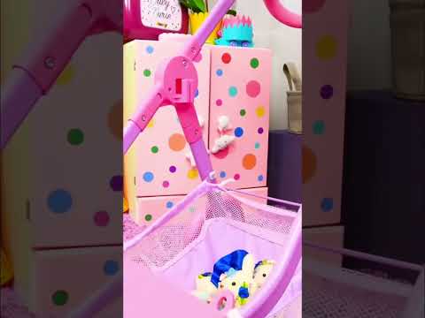 Кукла Беби Бон НЕ ХОЧЕТ спать в люльке!  #длядетей #куклы #бебибон