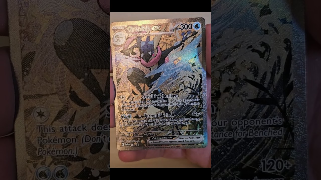Greninja EX Box - Promo Cards 