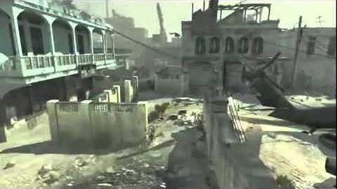 Modern Warfare 3 - Best Across Map Throwing Knife Kill Lucky