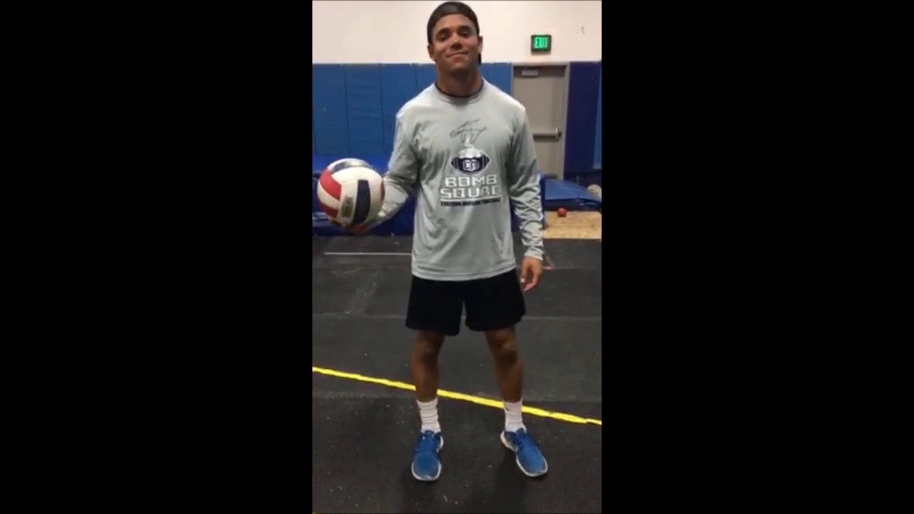 volleyball bump pass YouTube