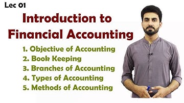 #01 Introduction to Financial Accounting in Urdu/Hindi ||BBA, M.Com ,B.Com, I.Com||