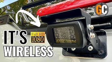 WIRELESS RV 1080p HD Reversing Camera - Simple and EASY to install to your Caravan or RV|| DIY