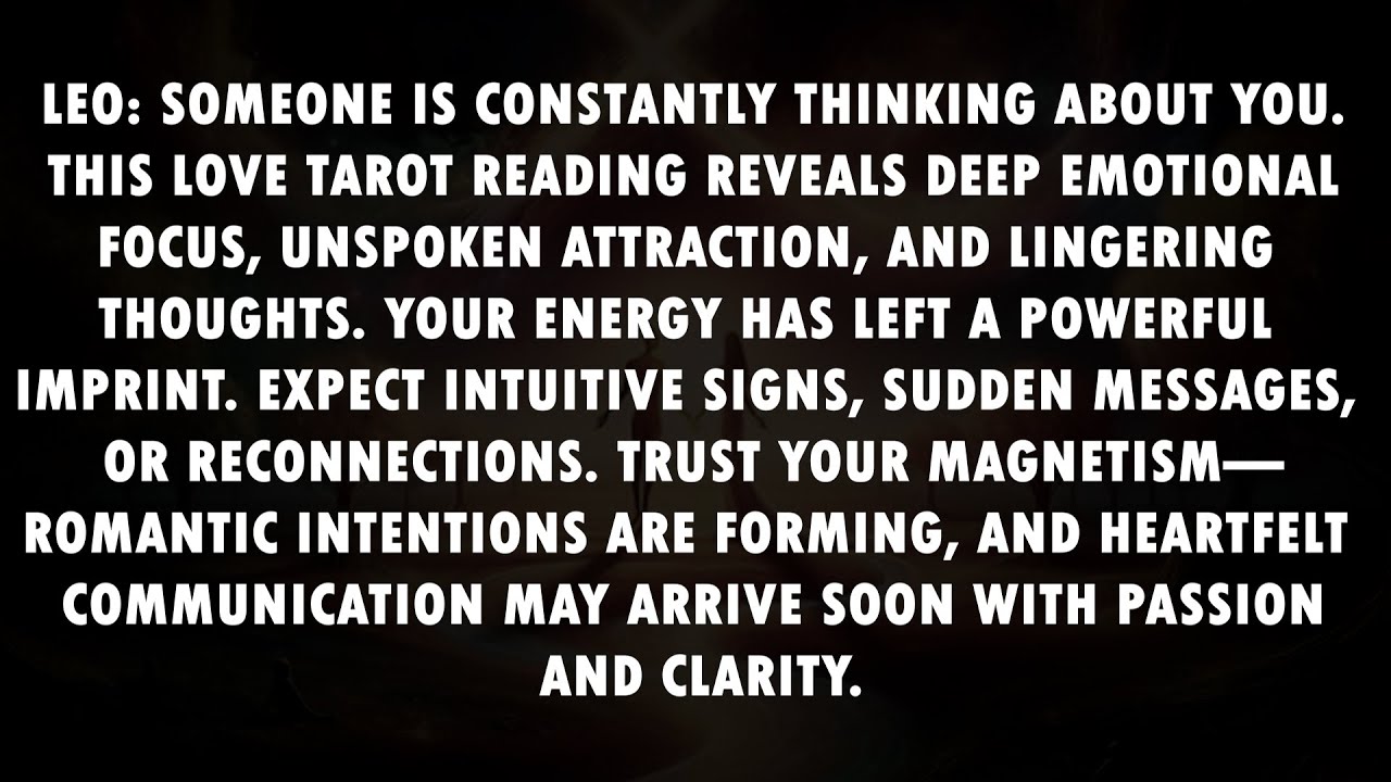 Лев – Кто-то сейчас тобой одержим 😮 Любовное гадание на картах Таро
