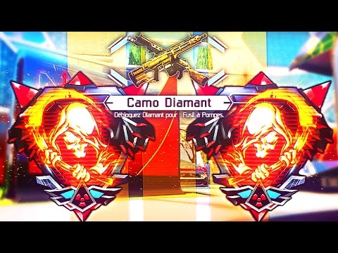 DOUBLE NUCLÉAIRE EN DÉBLOQUANT LE CAMOUFLAGE DIAMANT sur Black Ops 3 !!!