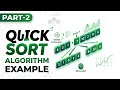 Quick Sort Example in hindi🤫 | Quick Sort Example | Easy Explanation in hindi