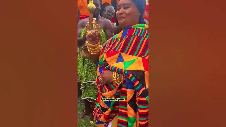 Queen Mother Displays Majestic Kete Dance Skills at Royal Durbar 🇬🇭👑