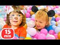 Vlog de bianca et charles jeux avec de vrais animaux vidos en franais pour enfants