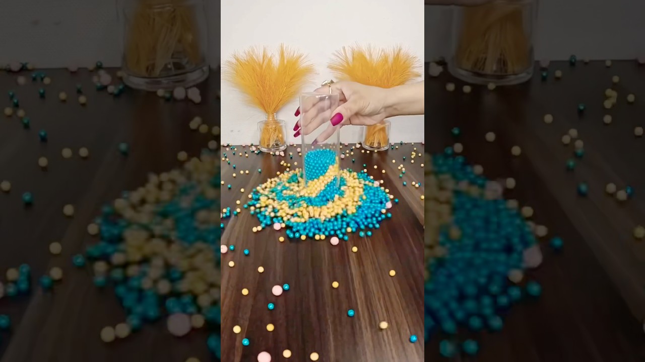 Satisfying Reverse Beads ASMR 🦋🧡🦋 