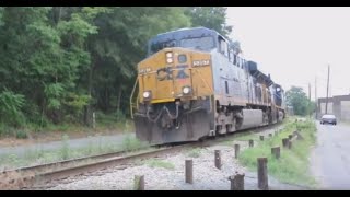 Trains on the Bellwood Sub in Richmond