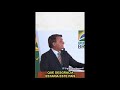 Presidente Bolsonaro alude a la crisis argentina