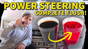 Ford Transit Power Steering Fluid Change | Complete Flush DIY