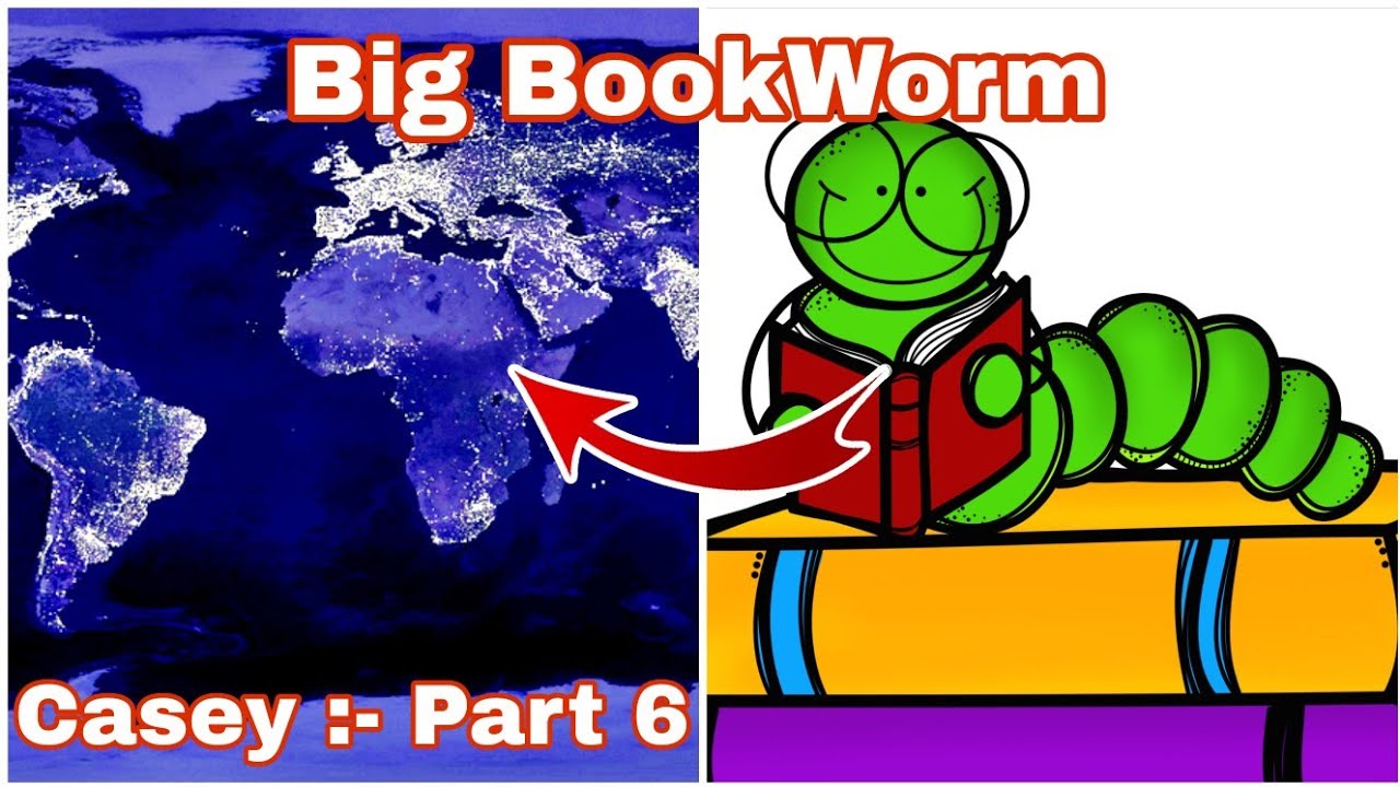 Big BookWorm found on Google Earth / Casey Illinois/ USA 