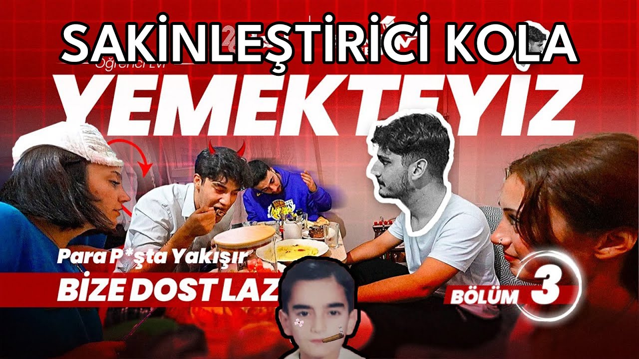 Tssigalko ÖĞRENCİ EVİ YEMEKTEYİZ 3. BÖLÜM İzliyor | SAKİNLEŞTİRİCİ KOLA! @26piksel
