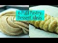 6 Puff Pastry Dessert ideas