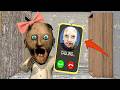 Playing as EVERYONE Mix Family Horror: SpiderMan, Granny, Grandpa, CALL ME NOW in Granny House