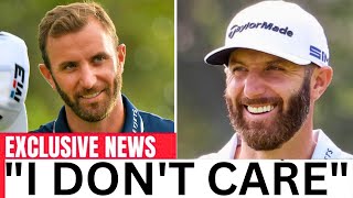 What Dustin Johnson Said To PGA Tour is SHOCKING