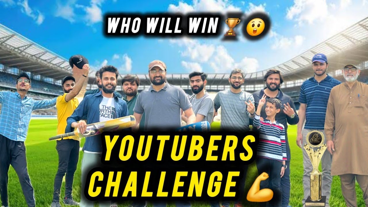 Youtubers Challenge 💪 | Who's the Real Cricket King 👑