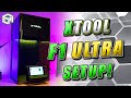 Xtool f1 ultra  unboxing setup features upgrades and accessories