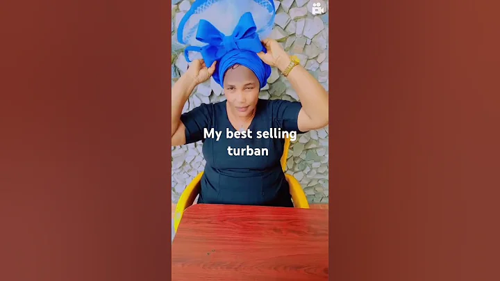 Auto gele fascinator.