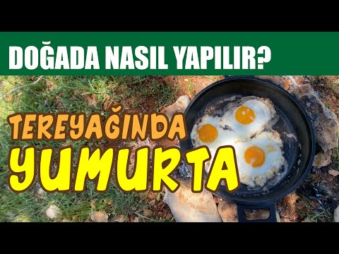 ATEŞ ÜZERİNDE TEREYAĞINDA YUMURTA NASIL YAPILIR? #yumurta #doğa #piknik #kamp #kahvaltı