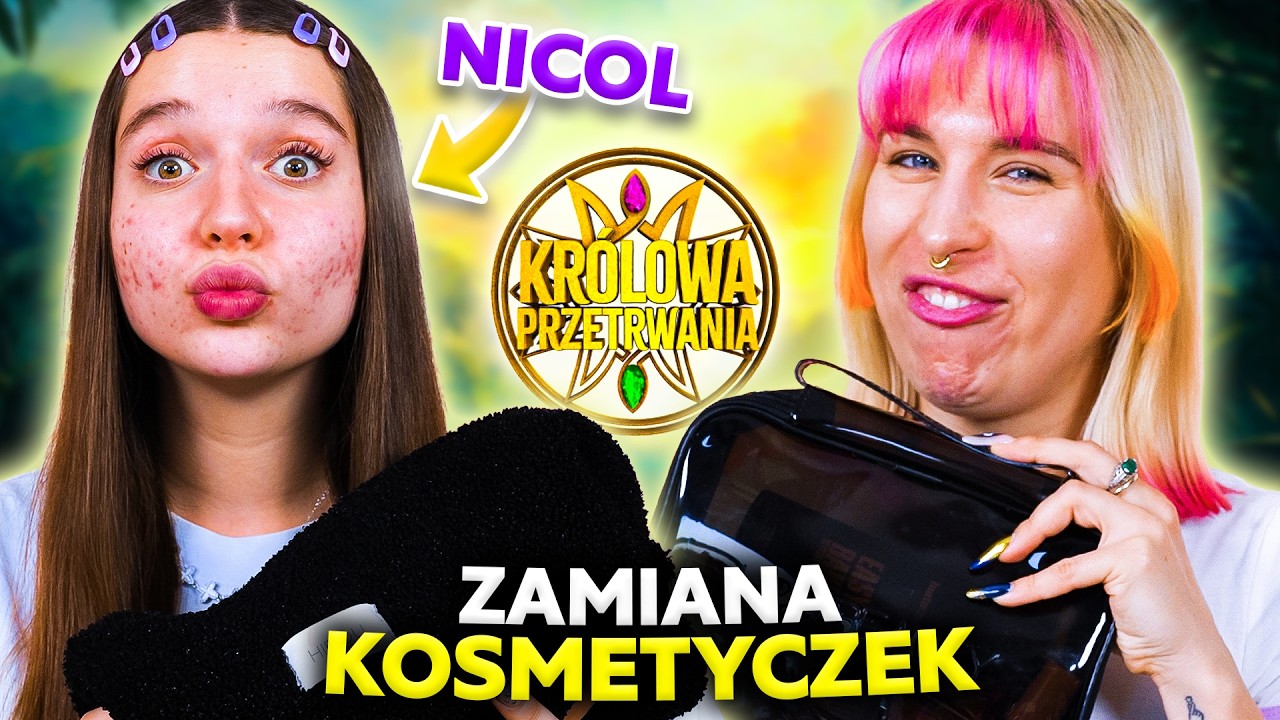 ♦ KRÓLOWA PRZETRWANIA: NICOLE PNIEWSKA! ZAMIANA KOSMETYCZEK ♦ Agnieszka Grzelak Beauty