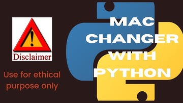 how to change mac address with python #python #programming