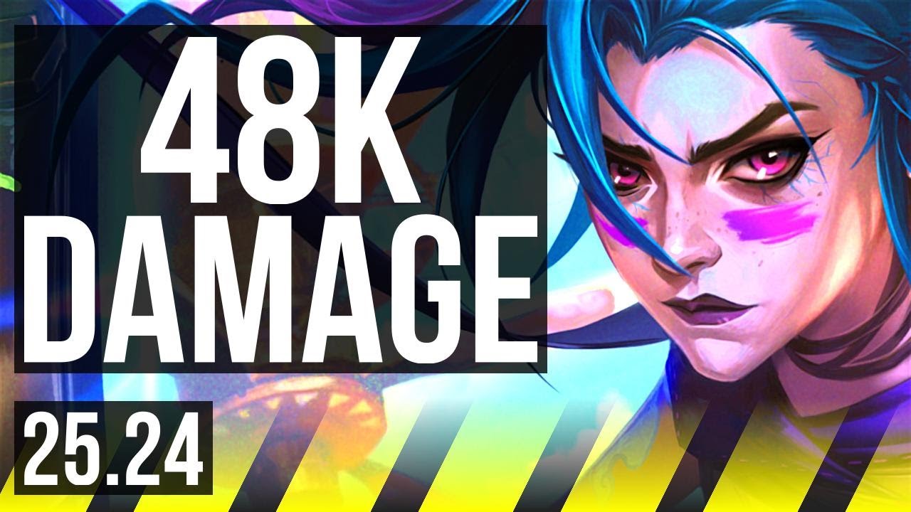 JINX & Milio vs ASHE & Syndra (ADC) | 48K damage | NA Master | 25.24