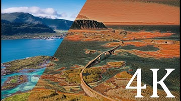 7 Countries - Neural Net Style Transfer - 4K