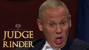 Rapper Sings in Court! | Judge Rinder