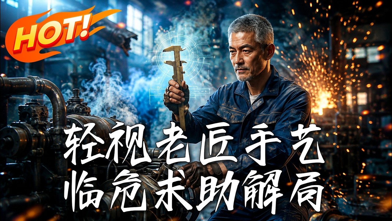 老鉗工被裁，憑舊扳手逆襲