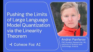 Andrei Panferov - Pushing the Limits of Large Language Model Quantization via the Linearity Theorem