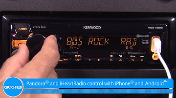 Kenwood Excelon KDC-X599 Display and Controls Demo | Crutchfield Video