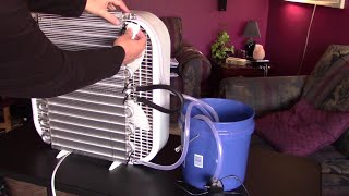 DIY AC Air Cooler! Homemade AC Air Cooler! (No Added Humidity)  Box Fan conversion Air Conditioner