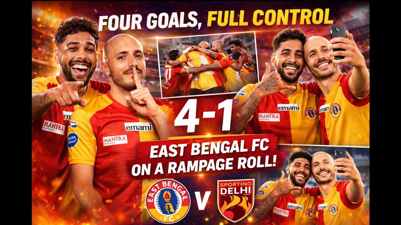 Four Goals, Full Control - East Bengal on a Rampage Roll | GetSetFootball Post Match Show | EB v SCD