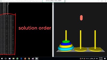 Tower Of Hanoi - Computer Graphics