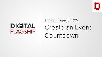 Create an Event Countdown with the Shortcuts App