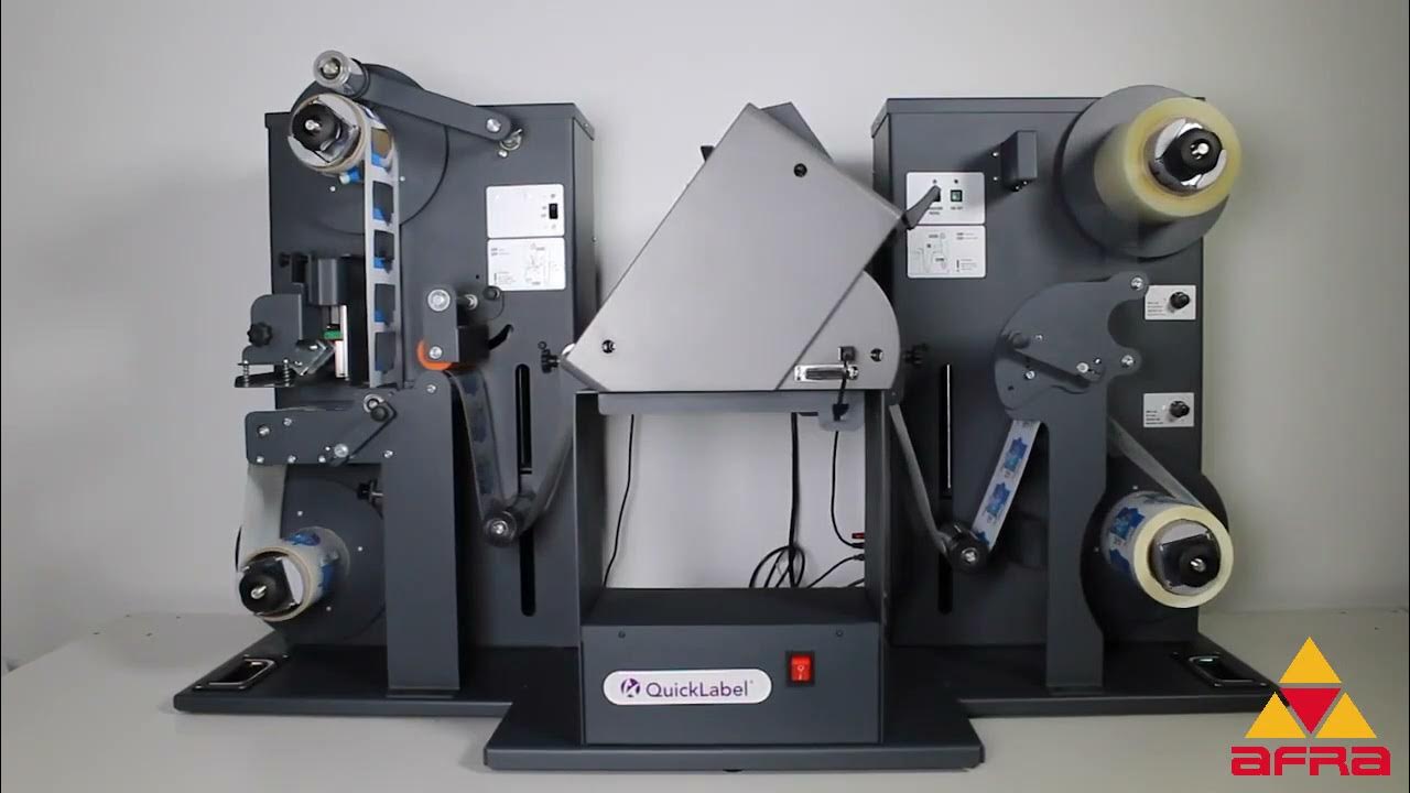 LF 100 Label finishing system YouTube