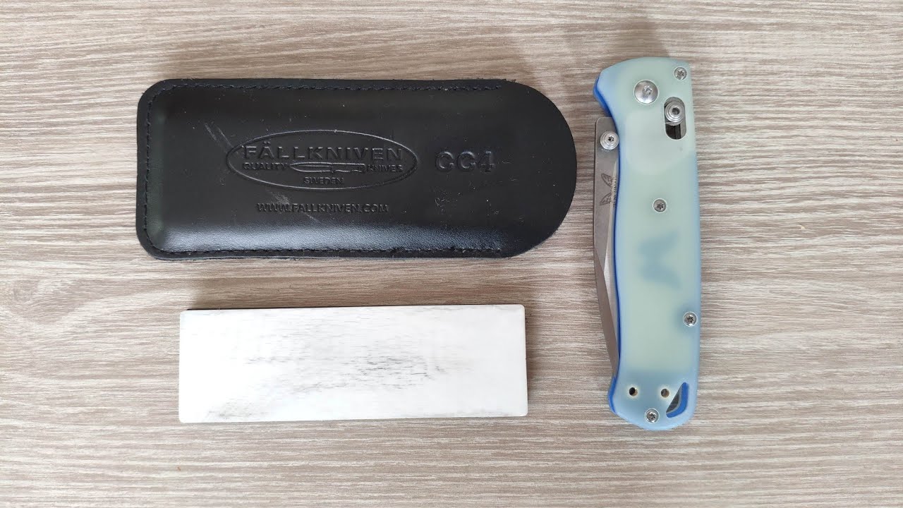 Afilado De Navaja Con Fallkniven CC4 (Dedicado A Cris Gar) (Sharpening Folding Knife Fallkniven CC4)