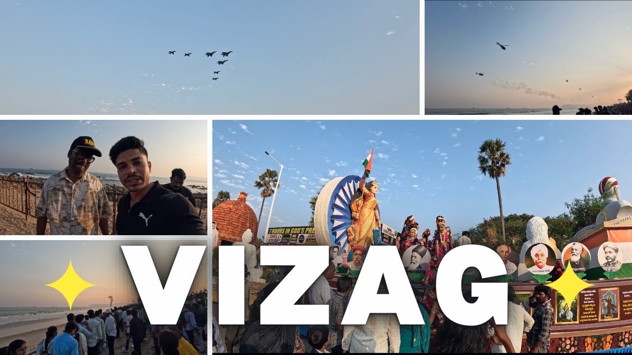 Milaan 2026 Vizag Vlog 🇮🇳 | INS Vikrant, Fighter Jets & Indian Navy Live Experience