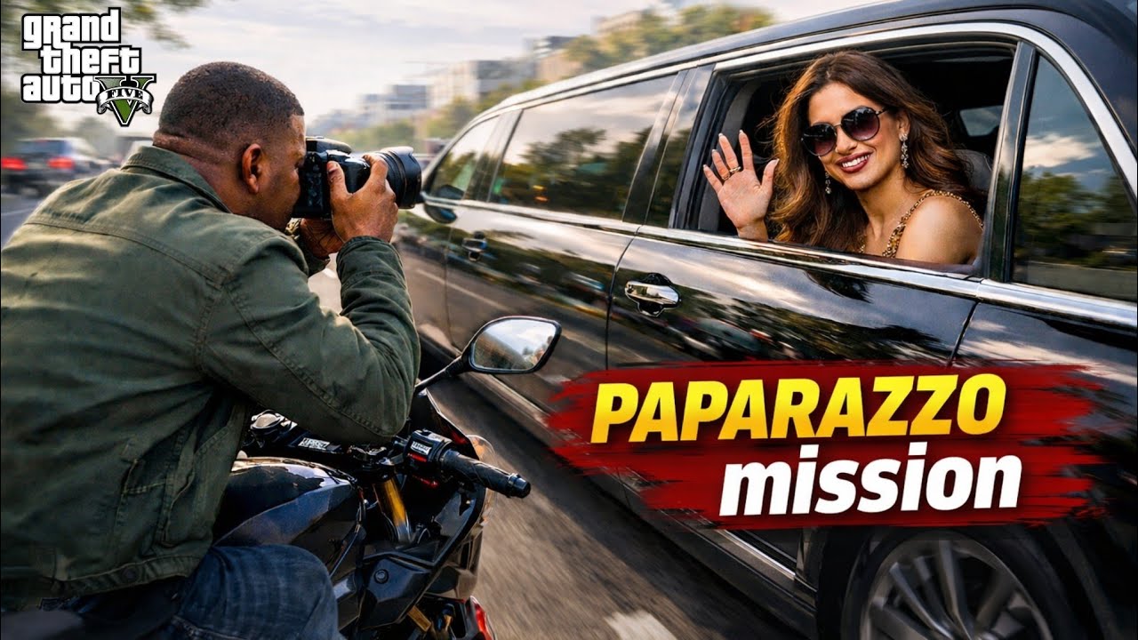 PAPARAZZO Chaos Begins GTA V Mission Gaming Bank Trending YouTube 