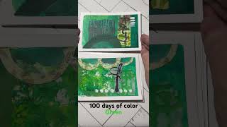 Part of my #100dayschallenge #100daysofcolor my green period 😁