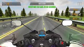 Traffic Rider overtake 50 cars in 90 seconds challenge. screenshot 1