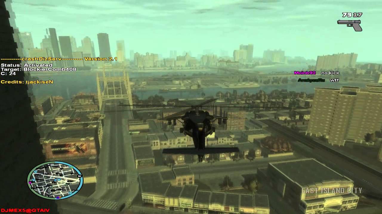 GTA IV: crashDizServ Version 2.1 (Server Crasher Mod)