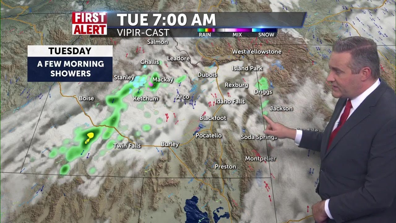 Scattered thunderstorms this week - YouTube