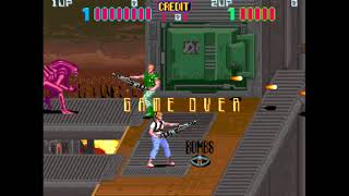 MAME Aliens [World, Set 1] (Attract Mode)